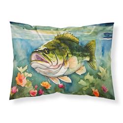 0.15 x 20.5 x 30 in. Largemouth Bass Standard Pillowcase