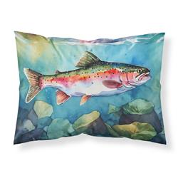 0.15 x 20.5 x 30 in. Rainbow Trout Standard Pillowcase