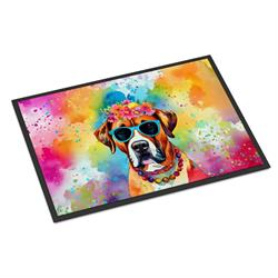 0.15 x 18 x 27 in. Boxer Hippie Dawg Doormat