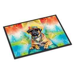0.15 x 18 x 27 in. Cane Corso Hippie Dawg Doormat