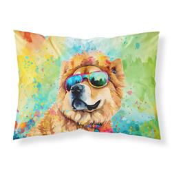 0.15 x 20.5 x 30 in. Chow Chow Hippie Dawg Standard Pillowcase
