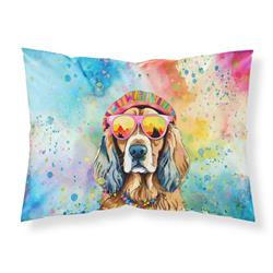 0.15 x 20.5 x 30 in. Cocker Spaniel Hippie Dawg Standard Pillowcase
