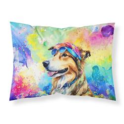 0.15 x 20.5 x 30 in. Collie Hippie Dawg Standard Pillowcase
