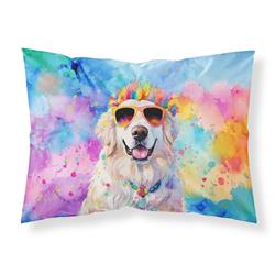 0.15 x 20.5 x 30 in. Great Pyrenees Hippie Dawg Standard Pillowcase
