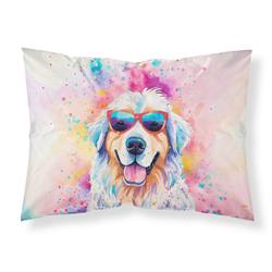 0.15 x 20.5 x 30 in. Great Pyrenees Hippie Dawg Standard Pillowcase