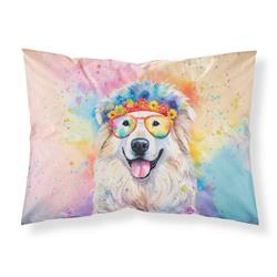 0.15 x 20.5 x 30 in. Great Pyrenees Hippie Dawg Standard Pillowcase