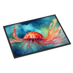 0.15 x 24 x 36 in. Jellyfish Doormat