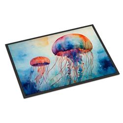 0.15 x 24 x 36 in. Jellyfish Doormat