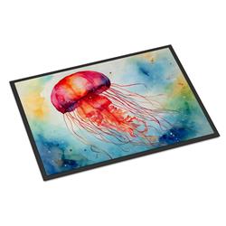 0.15 x 24 x 36 in. Jellyfish Doormat