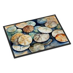 0.15 x 24 x 36 in. Sand Dollars Doormat