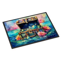 0.15 x 24 x 36 in. Treasure Chest Doormat