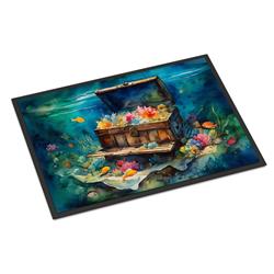 0.15 x 24 x 36 in. Treasure Chest Doormat