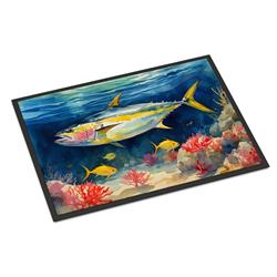 0.15 x 24 x 36 in. Yellowfin Tuna Doormat