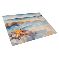 0.2 x 15 x 12 in. Starfish Glass Cutting Board, Large