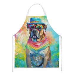 Picture of Carolines Treasures DAC2481APRON 0.01 x 30 x 27 in. Cane Corso Hippie Dawg Apron