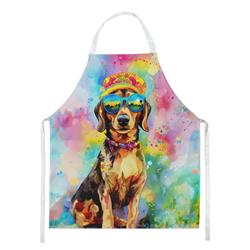 Picture of Carolines Treasures DAC2499APRON 0.01 x 30 x 27 in. Dachshund Hippie Dawg Apron