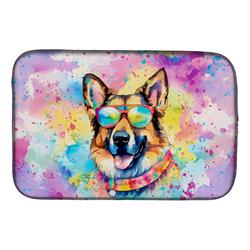 0.2 x 21 x 14 in. German Shepherd Hippie Dawg Dish Drying Mat