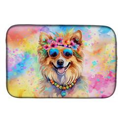 0.2 x 21 x 14 in. Pomeranian Hippie Dawg Dish Drying Mat