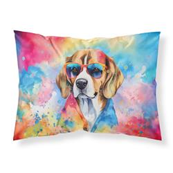 0.15 x 20.5 x 30 in. Beagle Hippie Dawg Standard Pillowcase