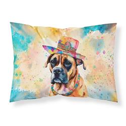 0.15 x 20.5 x 30 in. Boxer Hippie Dawg Standard Pillowcase