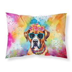 0.15 x 20.5 x 30 in. Boxer Hippie Dawg Standard Pillowcase