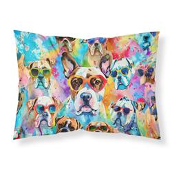 0.15 x 20.5 x 30 in. Boxer Hippie Dawg Standard Pillowcase