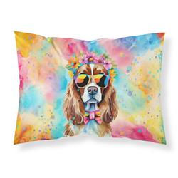 0.15 x 20.5 x 30 in. Cavalier Spaniel Hippie Dawg Standard Pillowcase