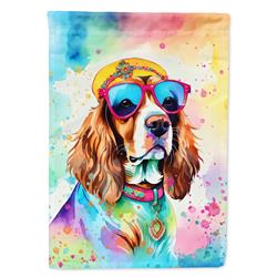 0.15 x 40 x 28 in. Cavalier Spaniel Hippie Dawg House Flag