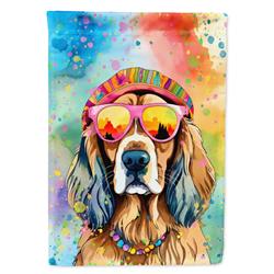 0.15 x 40 x 28 in. Cocker Spaniel Hippie Dawg House Flag