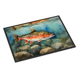 0.15 x 24 x 36 in. Brook Trout Doormat