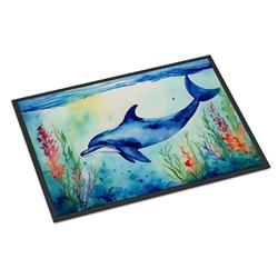 0.15 x 24 x 36 in. Dolphin Doormat