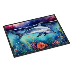 0.15 x 24 x 36 in. Dolphin Doormat