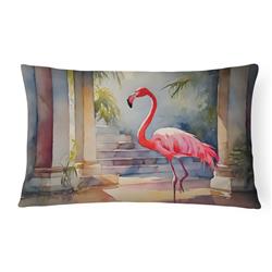 3 x 16 x 12 in. Flamingo Throw Pillow