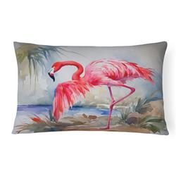 3 x 16 x 12 in. Flamingo Throw Pillow