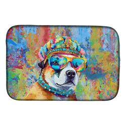 0.2 x 21 x 14 in. Akita Hippie Dawg Dish Drying Mat