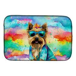 0.2 x 21 x 14 in. Cairn Terrier Hippie Dawg Dish Drying Mat