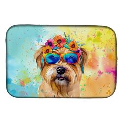 0.2 x 21 x 14 in. Cairn Terrier Hippie Dawg Dish Drying Mat