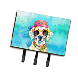 DAC2583TH68 9 x 6 in. Unisex Hippie Dawg Leash or Key Holder