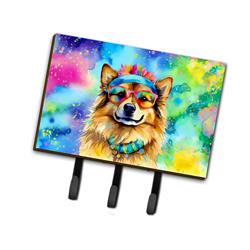9 x 6 in. Unisex Hippie Dawg Leash or Key Holder