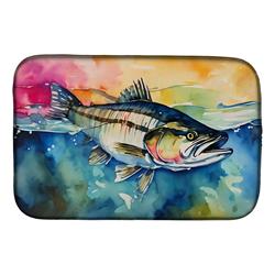 DAC2834DDM 21 x 14 in. Striped Bass Dish Drying Mat