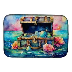 21 x 14 in. Unisex Treasure Chest Dish Drying Mat