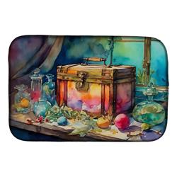 DAC2837DDM 21 x 14 in. Treasure Chest Dish Drying Mat