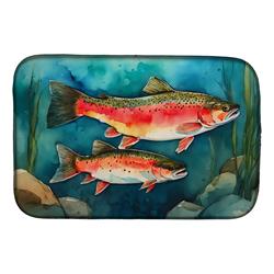 DAC2839DDM 21 x 14 in. Trout Dish Drying Mat
