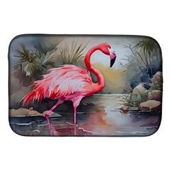 21 x 14 in. Unisex Flamingo Dish Drying Mat