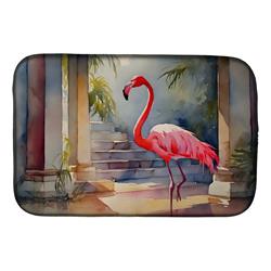 21 x 14 in. Unisex Flamingo Dish Drying Mat