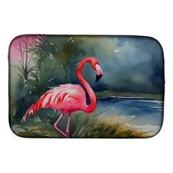 DAC2863DDM 21 x 14 in. Flamingo Dish Drying Mat