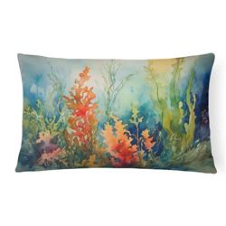 16 x 12 in. Unisex Seaweed Throw Pillow