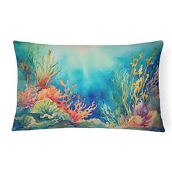 16 x 12 in. Unisex Seaweed Throw Pillow