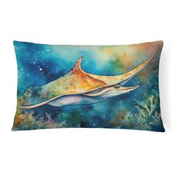 16 x 12 in. Unisex Sting Ray Throw Pillow