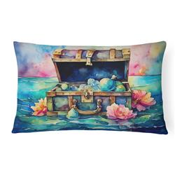 16 x 12 in. Unisex Treasure Chest Throw Pillow